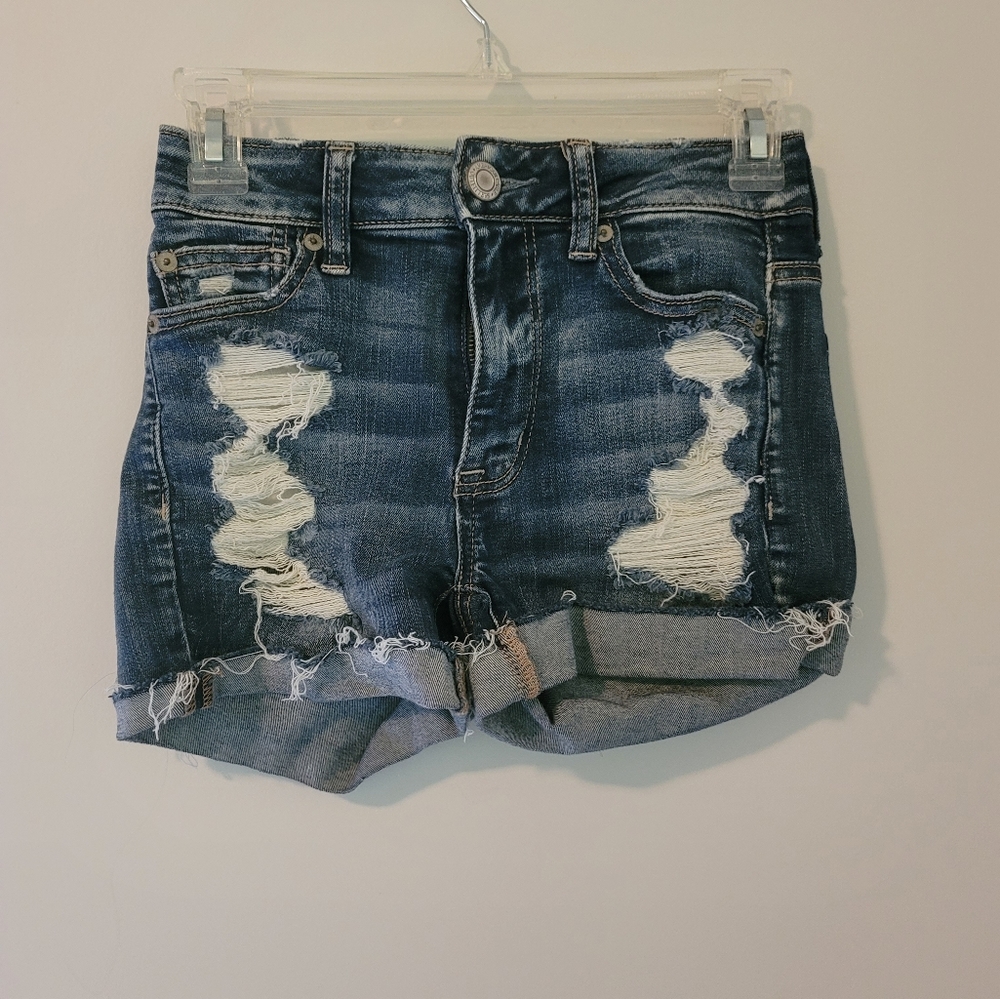 American eagle shorts size 0